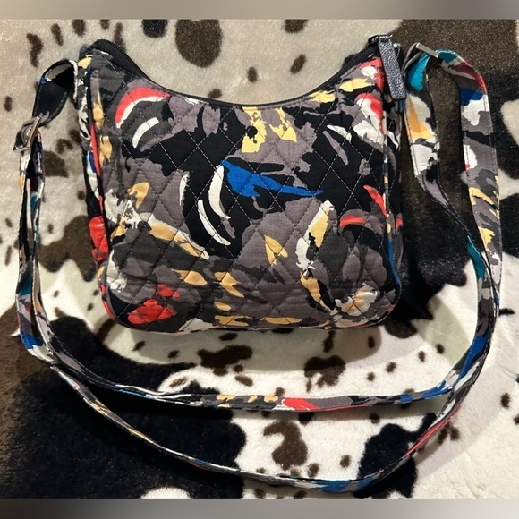 Vera Bradley Splash Floral Lighten Up  Crossbody Bag - Picture 8 of 10